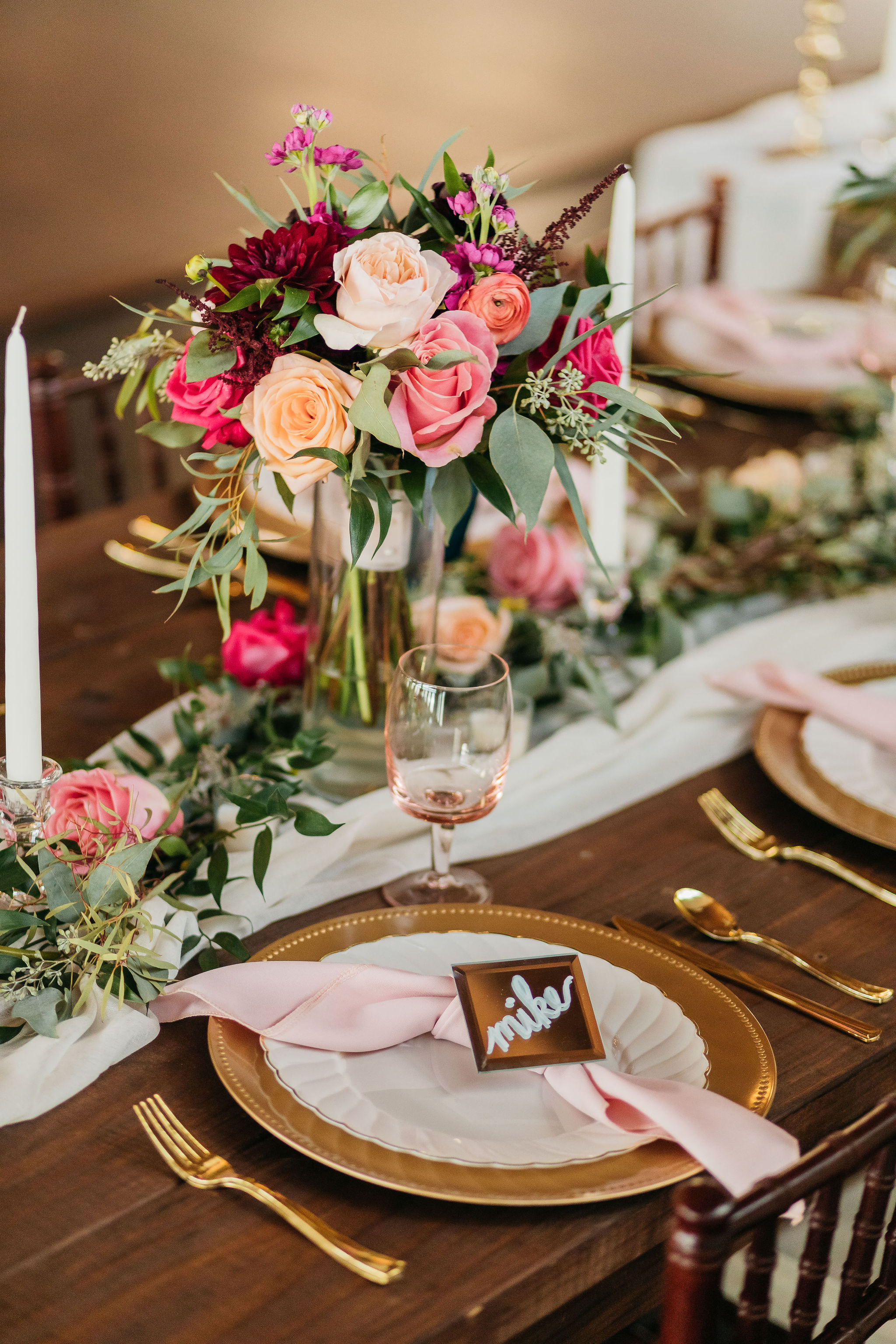 Kate + Corbin | Jewel-Toned Inspired Texas Wedding - reileyandrose.com