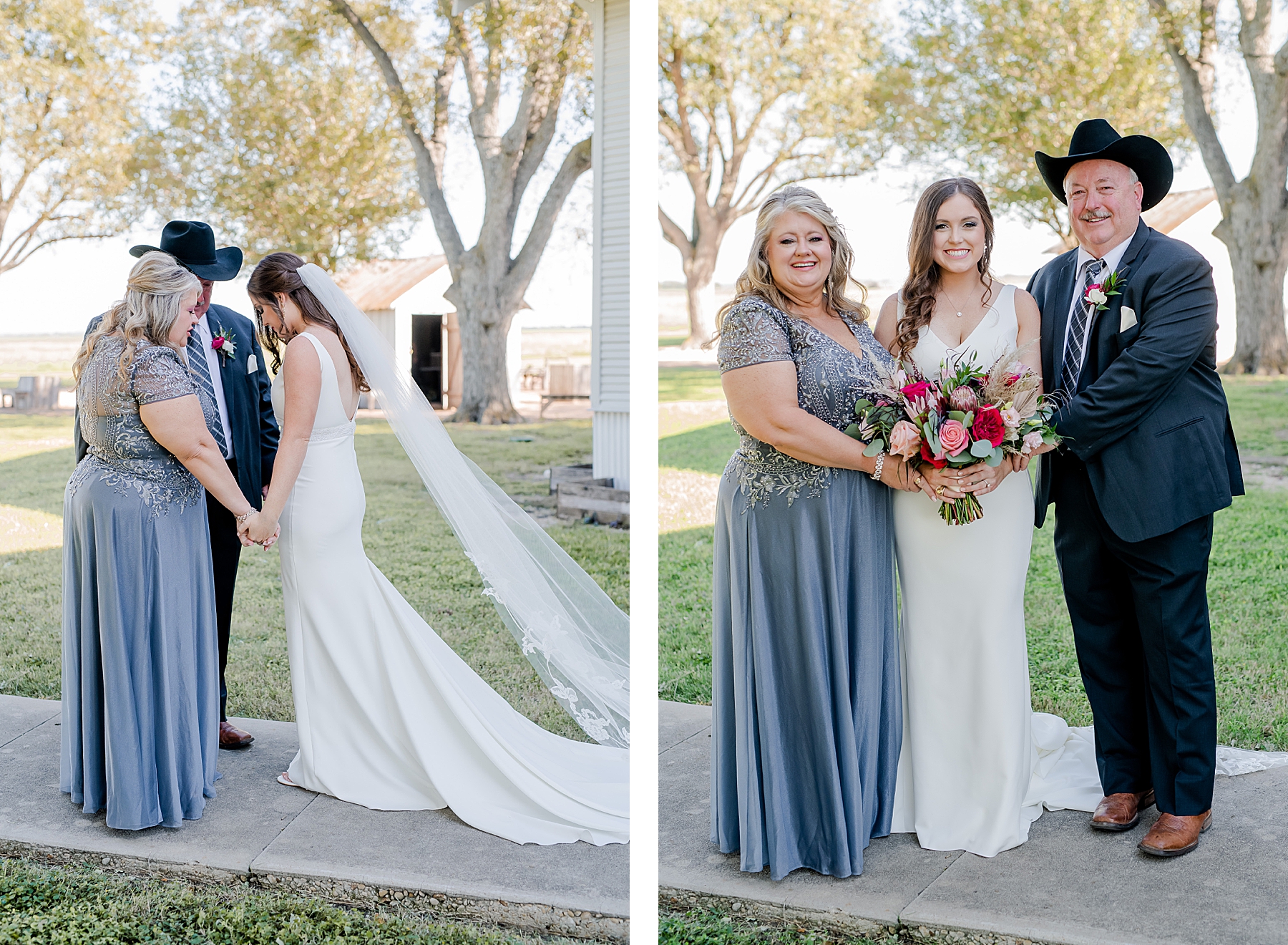 Emerald Green and Jewel-Toned Floral Fall Wedding at The Allen Farmhaus in New Braunfels, Texas | Reiley and Rose | Central Texas Floral Designer | via reileyandrose.com