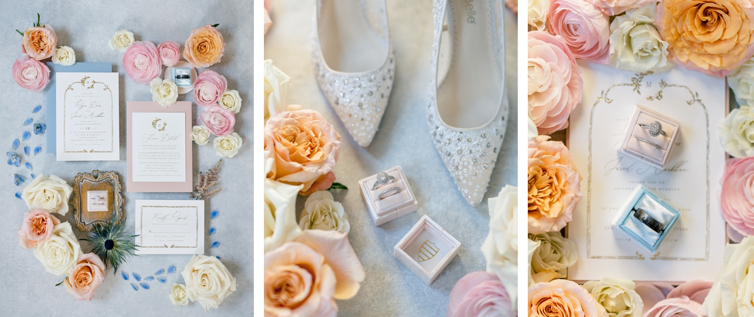 Cinderella and Beauty & the Beast Inspired Wedding Day | Reiley and Rose | Central Texas Floral Designer | Luling, TX Wedding | Western Wedding, pastel wedding, Cinderella wedding inspo, ideas for beauty and the beast wedding | via reileyandrose.com