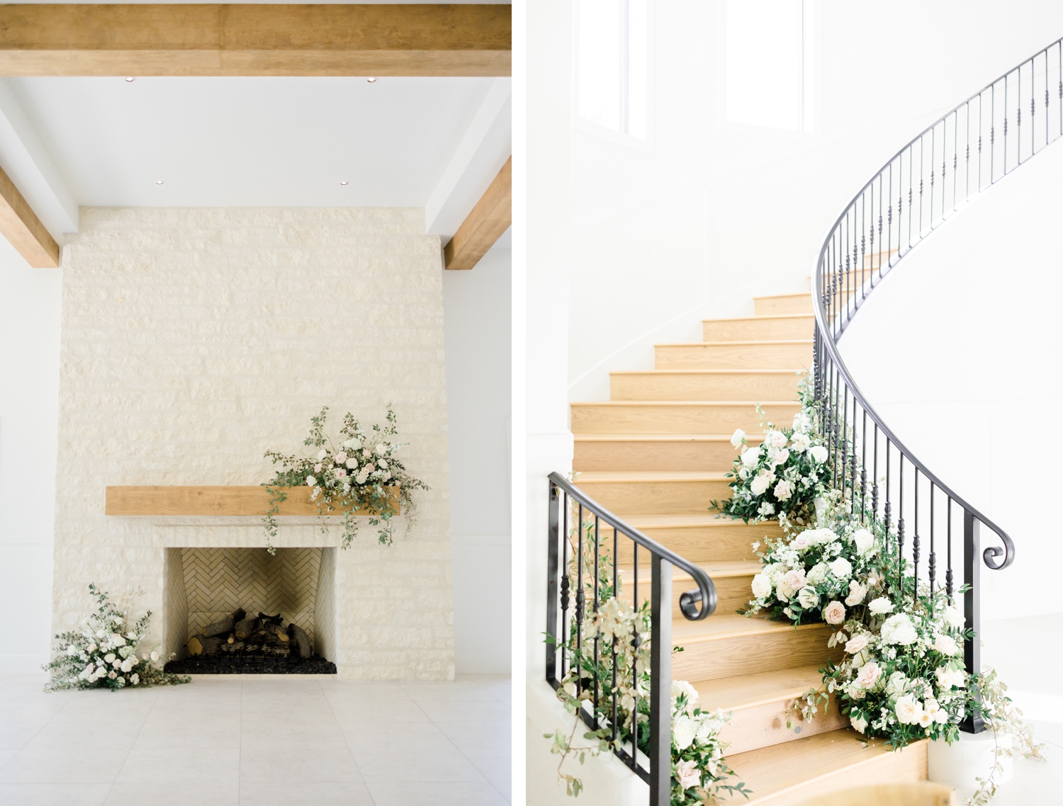 All White Wedding Day Florals and Details | Reiley and Rose | Texas Hill Country Wedding Floral Designer | The Preserve at Canyon Lake | classic wedding, chic wedding, simple wedding, wedding day inspiration | via reileyandrose.com