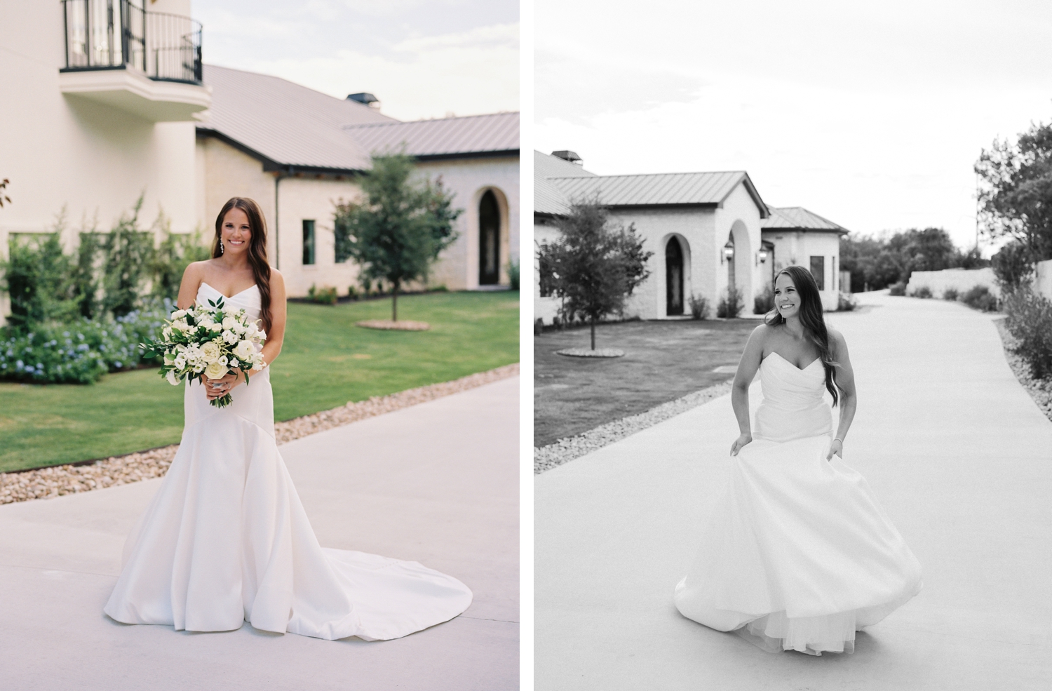 Classic wedding day details at an all-white wedding in the Texas Hill Country | The Preserve at Canyon Lake