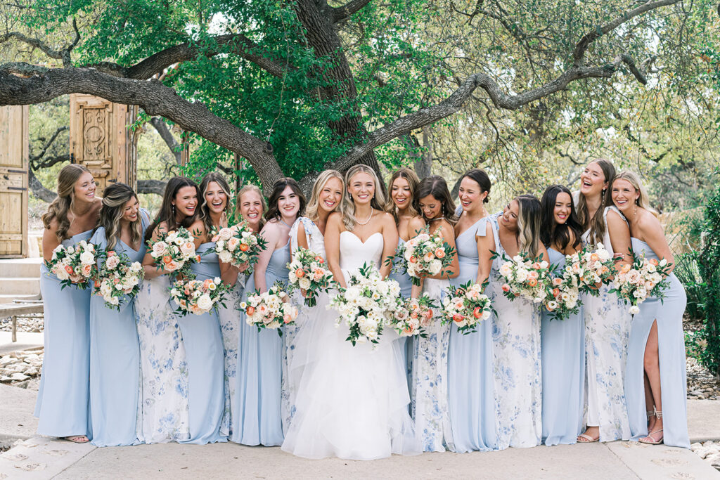 mismatched bridesmaids dresses