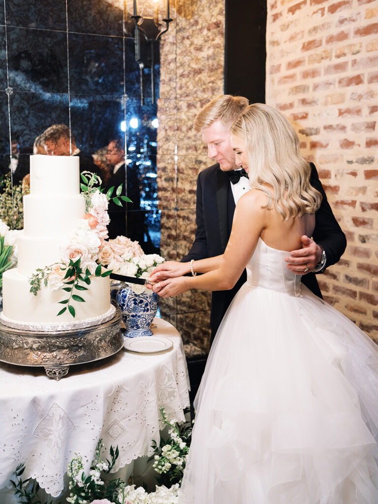 cutting of cake