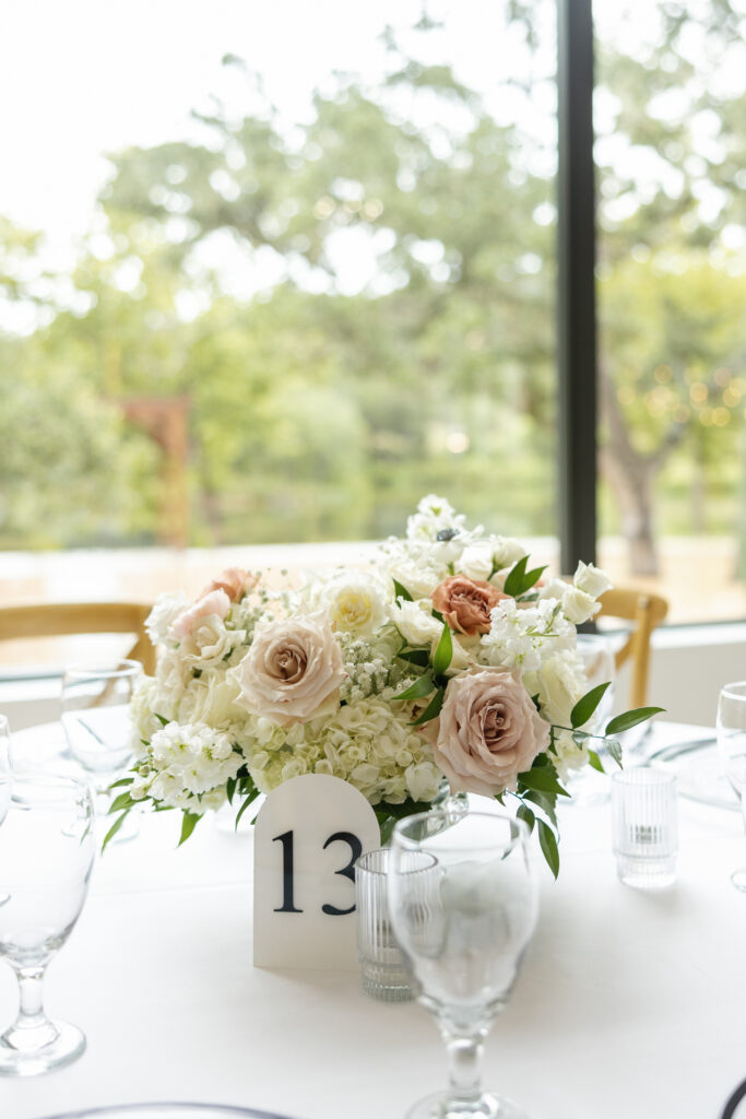 low lush floral centerpiece
why you need to hire a wedding planner