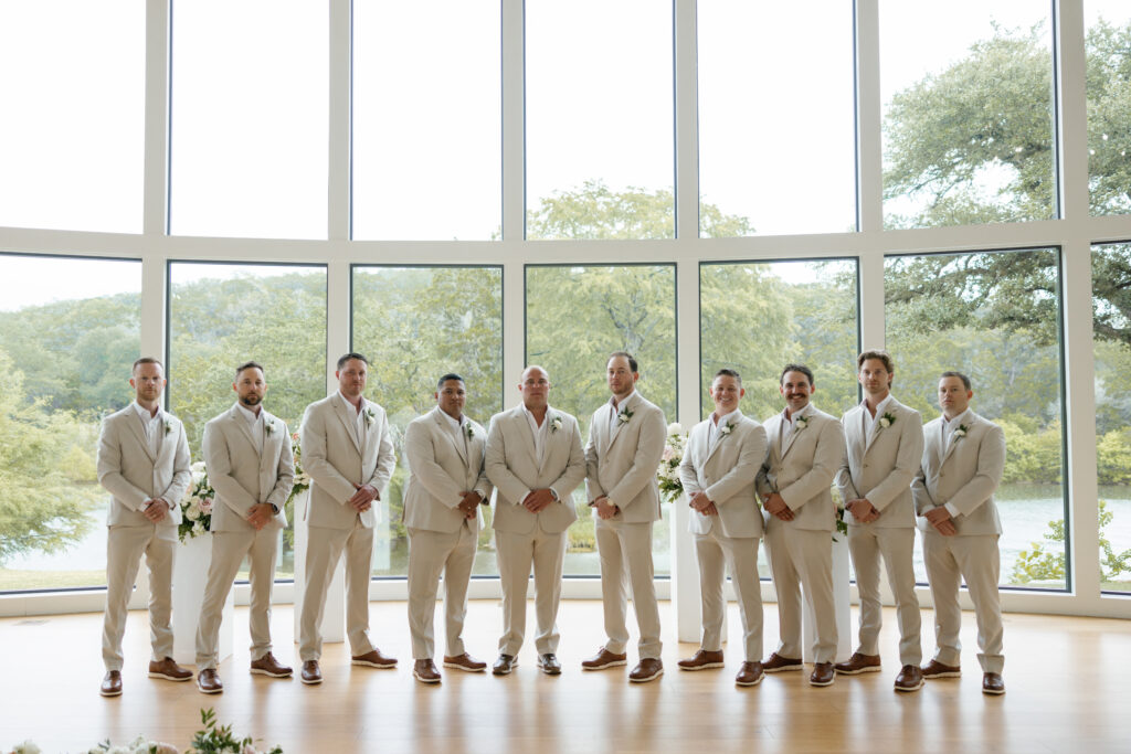 groomsmen preserve at canyon lake 
wedding planner
