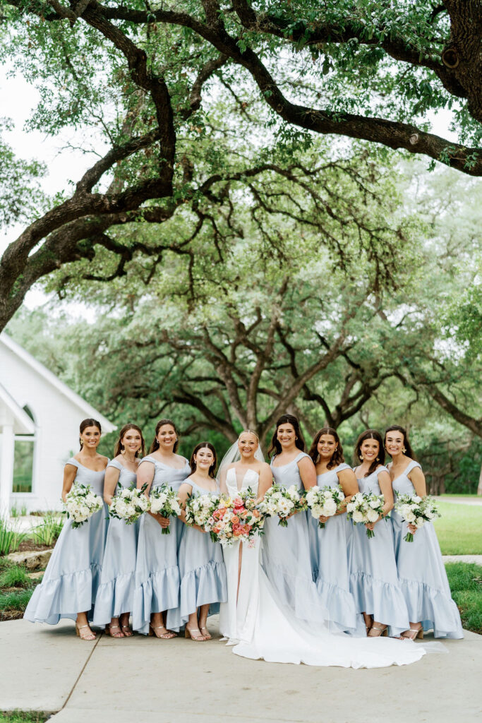 colorful gruene wedding