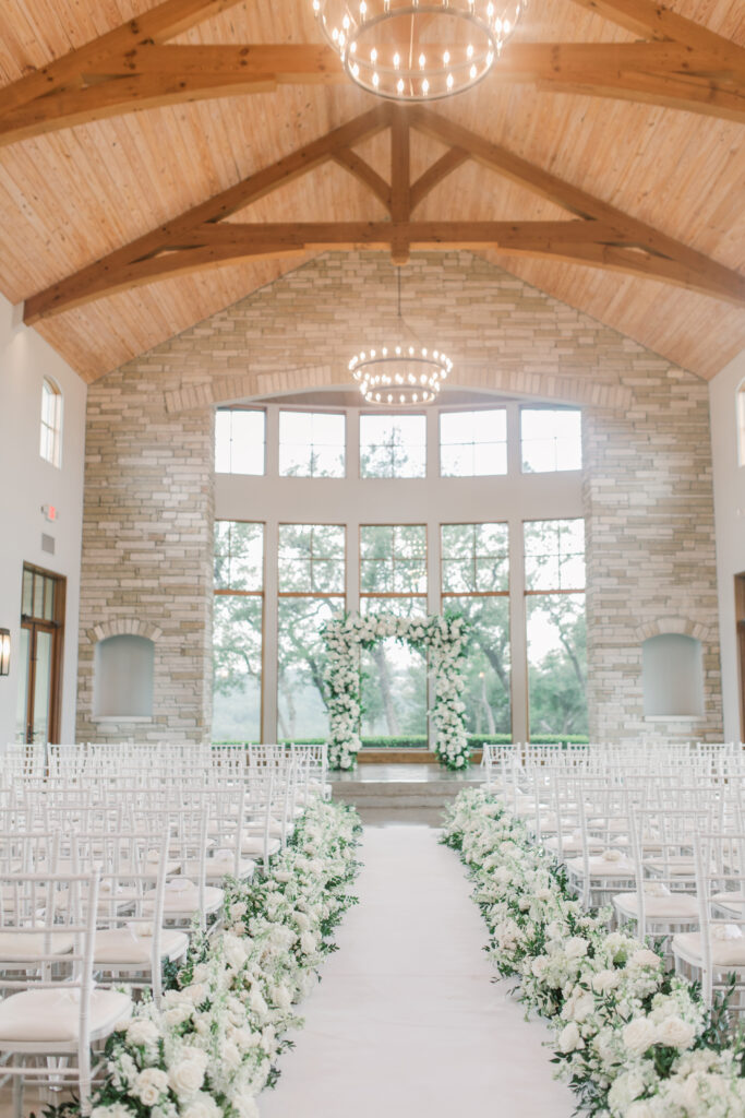 floral filled aisle decor wedding
floral filled wedding