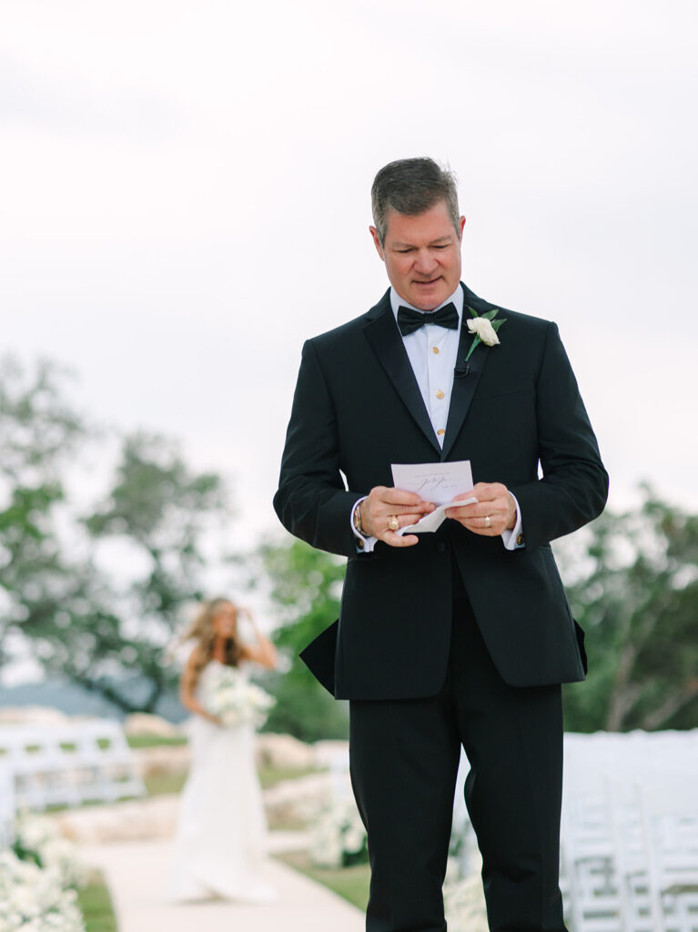 Father and bride letters 
