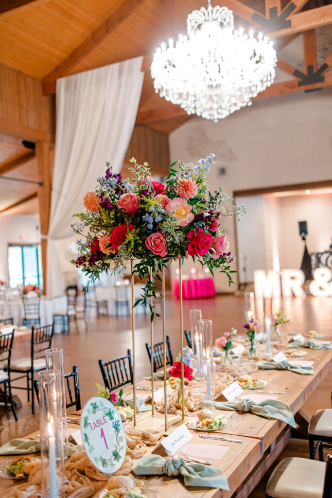 wedding centerpieces tall wedding centerpiece spring wedding florals