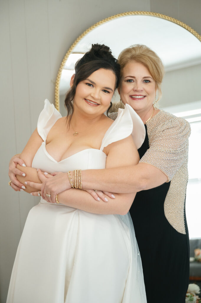 Fall Wedding at The Allen Farmhaus, mother of the bride