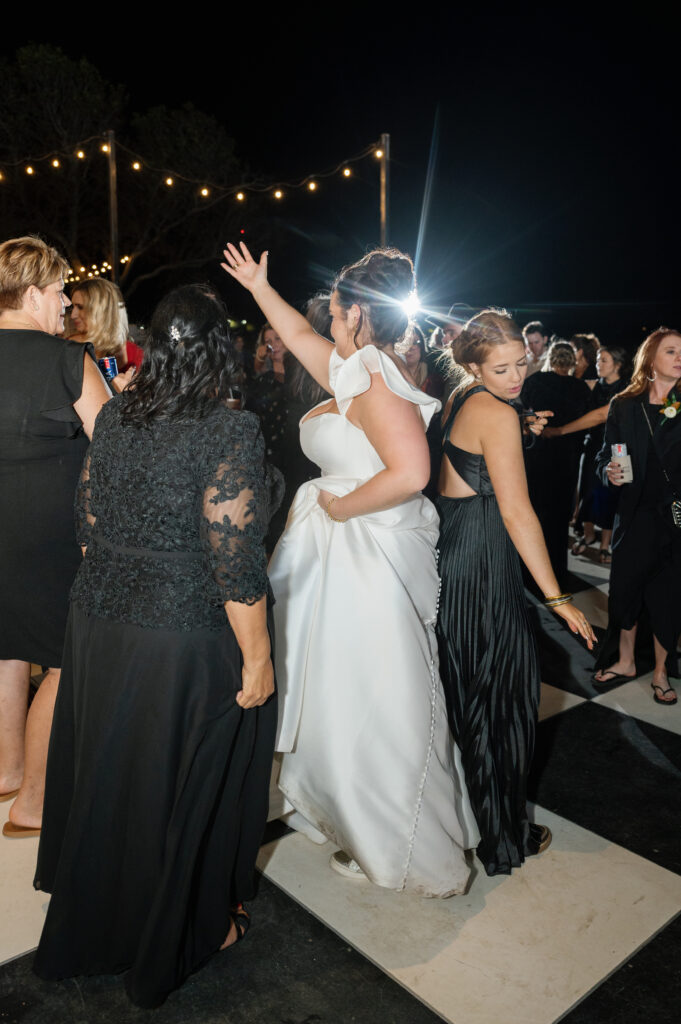 bride dancing
