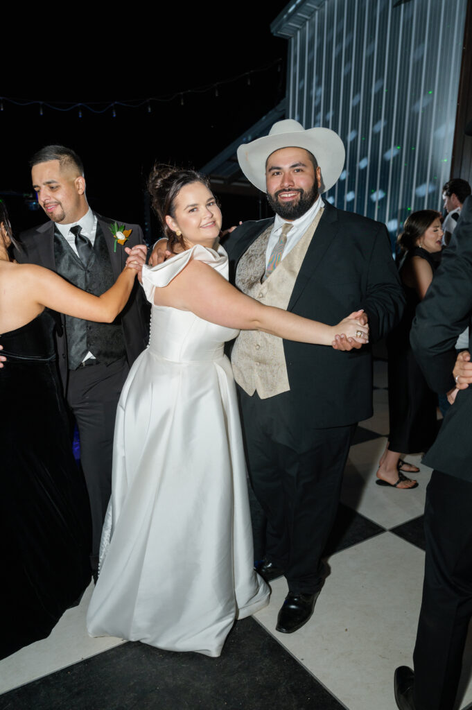 bride dancing