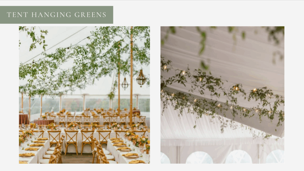 Wedding floral design inspiration board